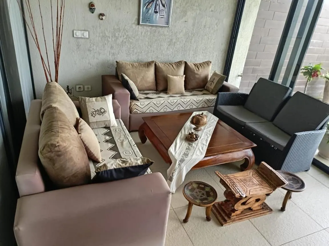 아파트 Bel Appartement Avec Terrasse Et Une Vue Sur Mer 다카르 세네갈